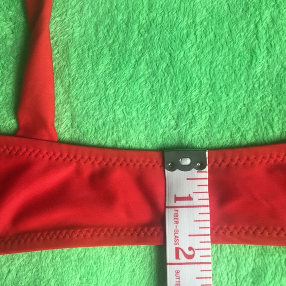 Zaful Forever Young Front Tie Red Bikini Top - Picture 10 of 12